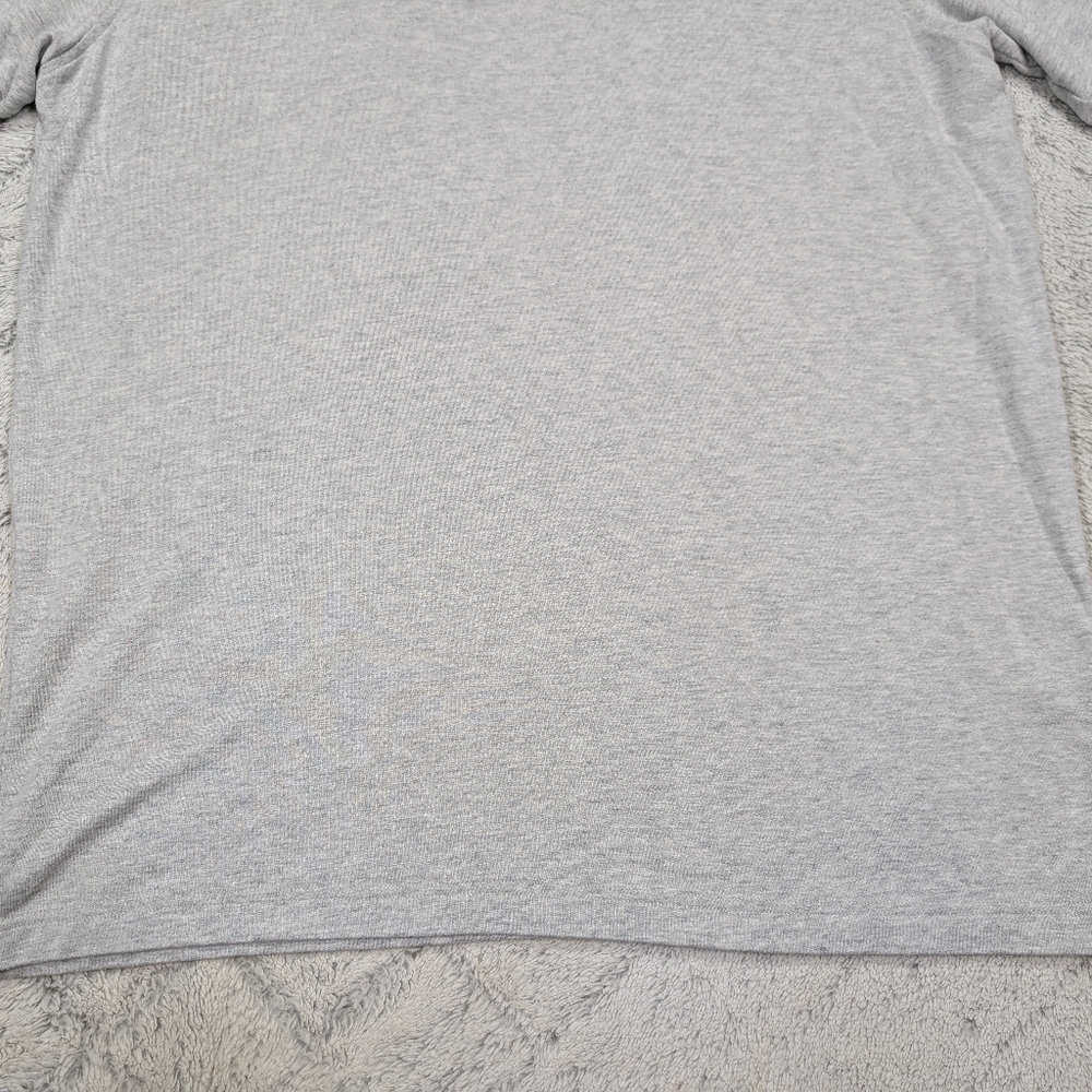 Mugsy Shirt Mens XXL Gray Heathered Polo Short Sleeve Cashmere Blend Casual - Picture 3 of 7